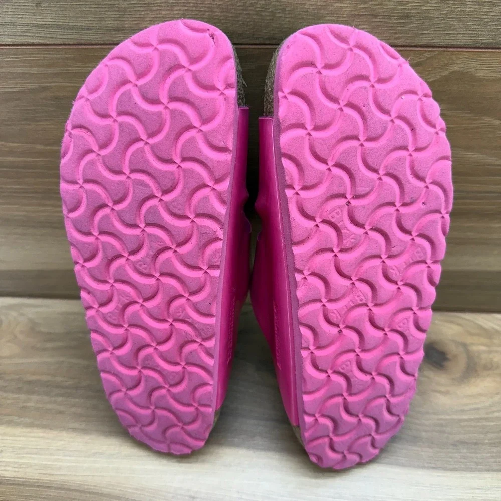 Birkenstock Arizona Hot Pink Sandals Womens 4 N EU 35 Slip On Travel Vacation